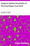 [Gutenberg 61733] • Voyages du Capitaine Lemuel Gulliver, En Divers Pays Eloignes, Tome II de III